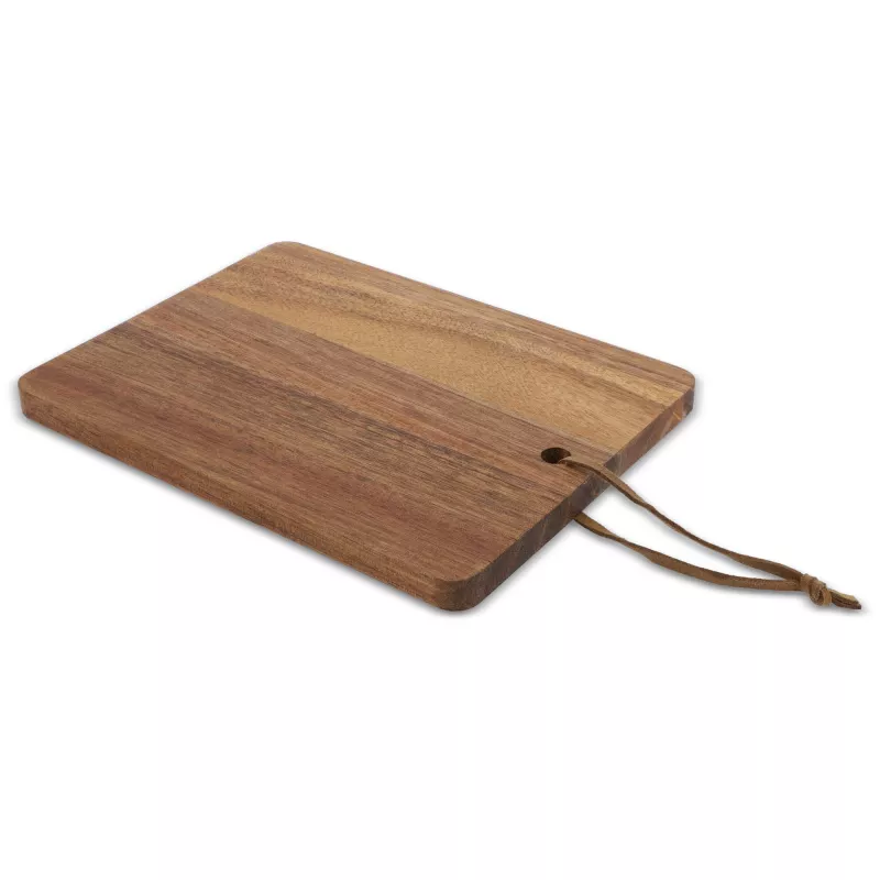 Akacjowa deska do serwowania 20 x 15 x 1,2 cm - drewniany (LT94491-N0093)