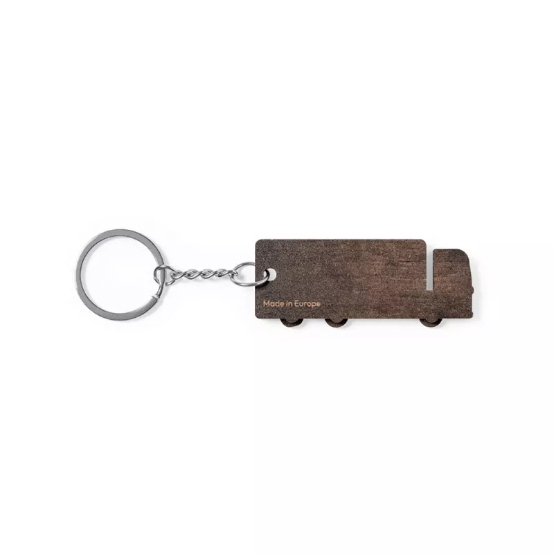 Drewniany brelok do kluczy "ciężarówka" - neutralny (V0912-00)