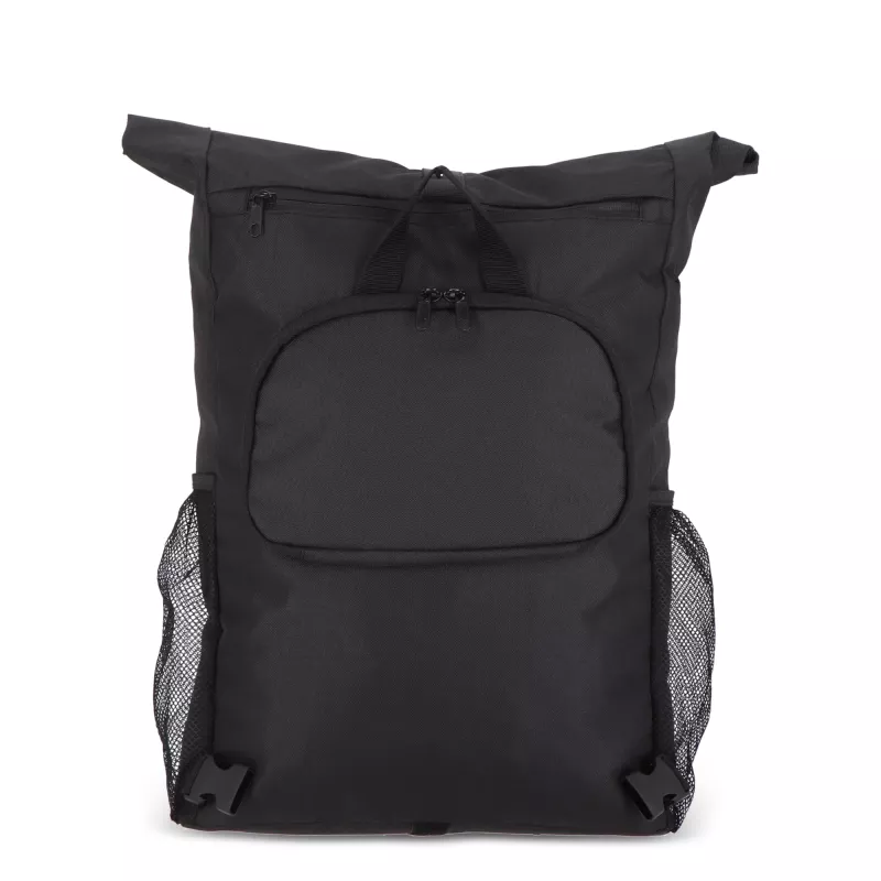 Plecak rowerowy R-PET 600D Rolltop 20L - czarny (LT95351-N0002)