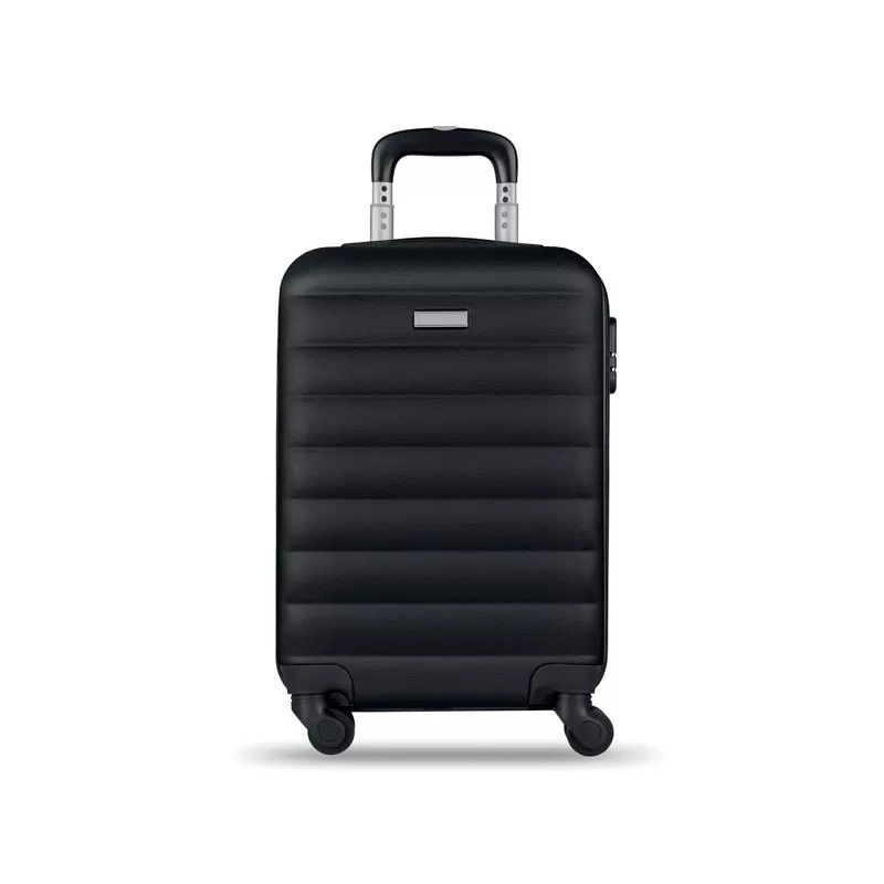 Walizka twarda 20" z ABS na 4 kółkach BUDAPEST - Czarny (MO9178-03)