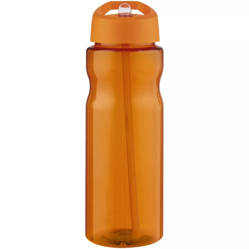 Bidon H2O Eco o pojemności 650 ml z wieczkiem z dzióbkiem - Pomarańczowy-Pomarańczowy (21009907)