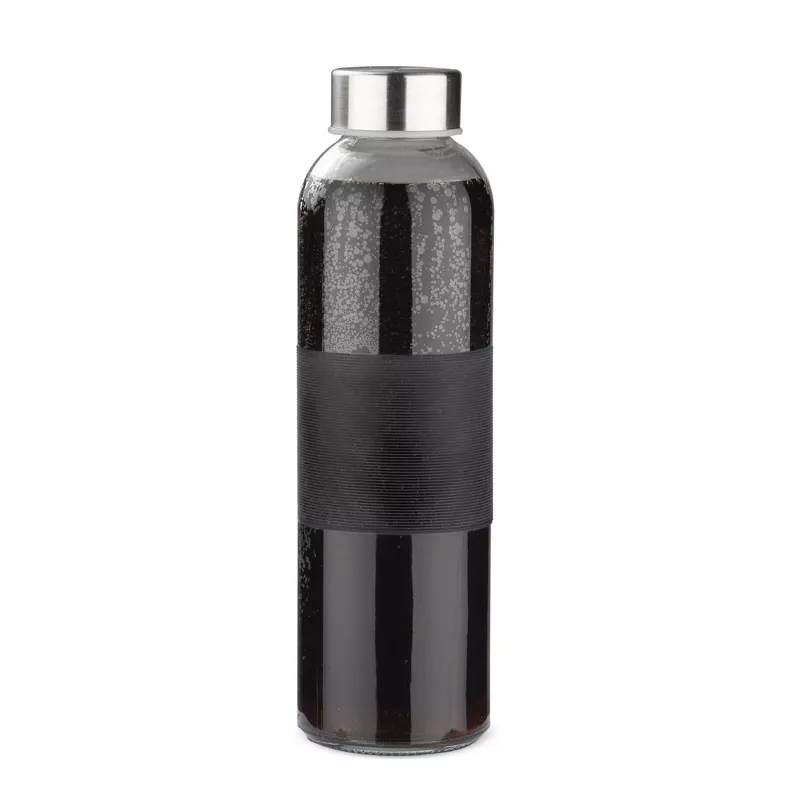 Butelka szklana GLASSI 520 ml - czarny (16207-02)