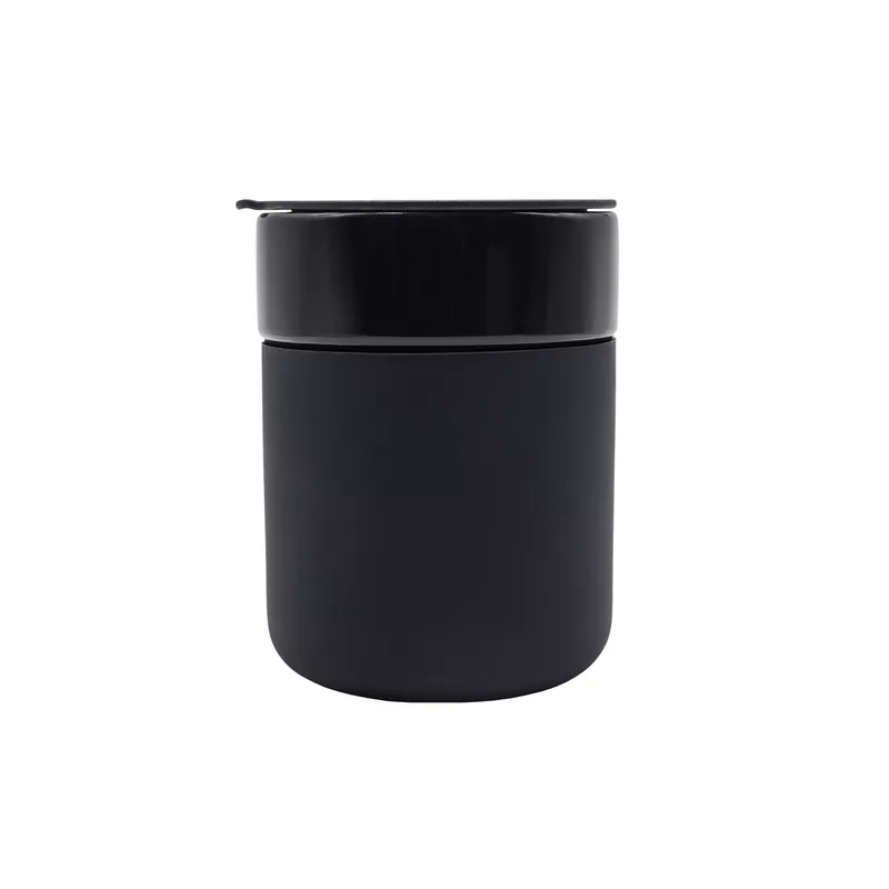 Kubek ceramiczny Caldo 370 ml - czarny (R85322.02)