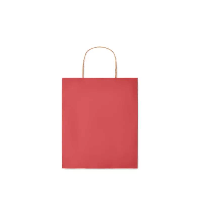 Torba prezentowa papierowa mała 90 g/m² PAPER TONE S - Czerwony (MO6172-05)