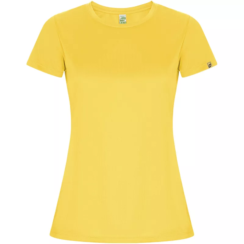 Damska koszulka sportowa poliestrowa 135 g/m² ROLY IMOLA WOMAN 0428 - Żółty (R0428-YELLOW)