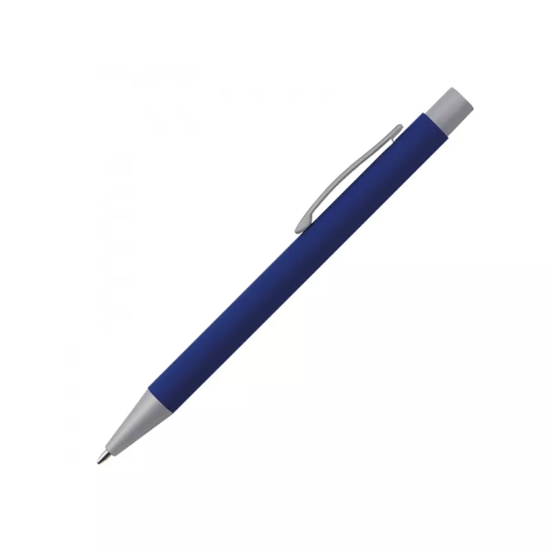 Metalowy długopis reklamowy ABU DHABI - niebieski (093504)