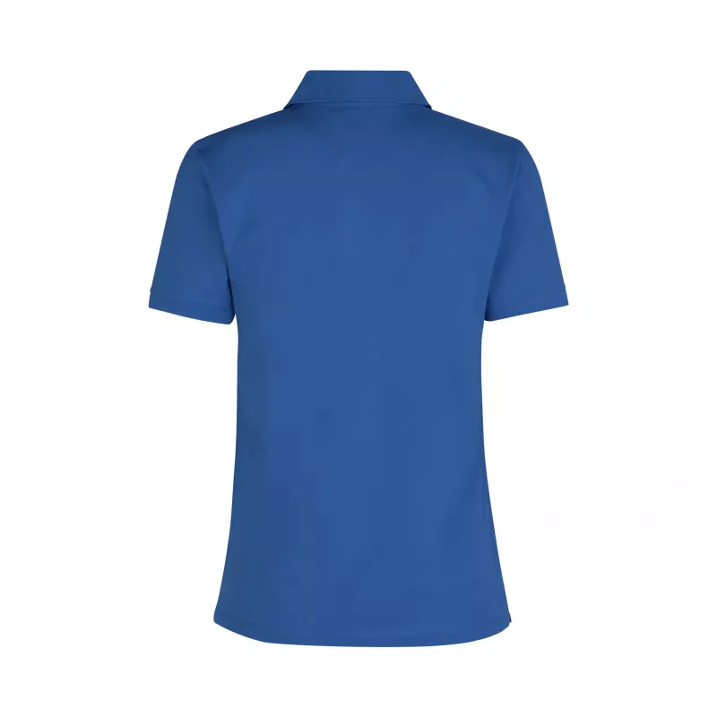 Koszulka bawełniana 185 g/m² ID Polo biznes/Jersey damska 0535 - Azure (0535-AZURE)