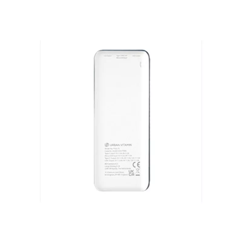 Szybki power bank 20000 mAh Urban Vitamin - biały (P322.753)
