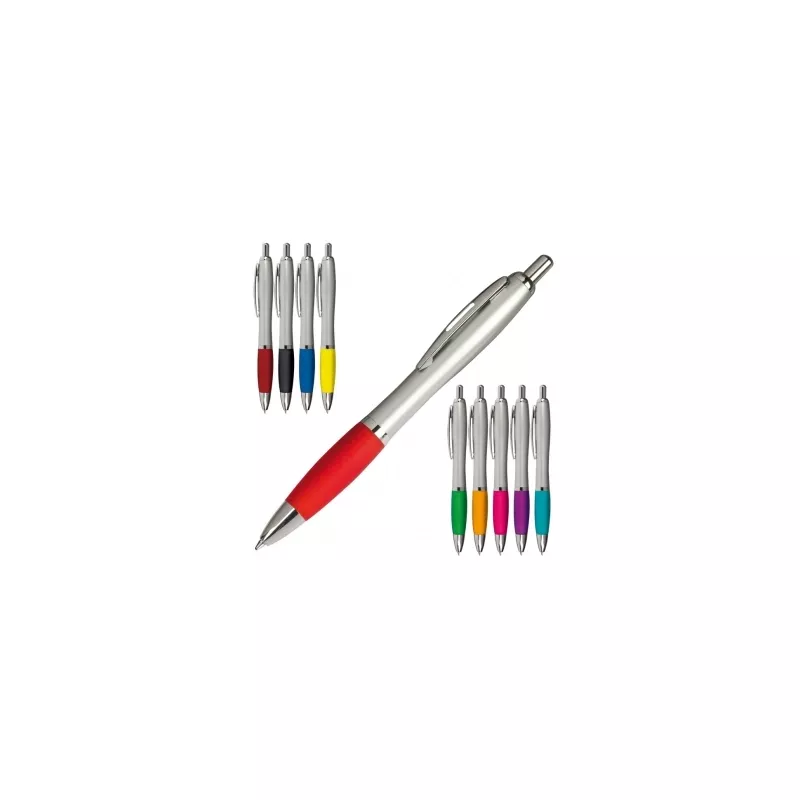 Długopis reklamowy plastikowy ST.PETERSBURG - czerwony (1168105)