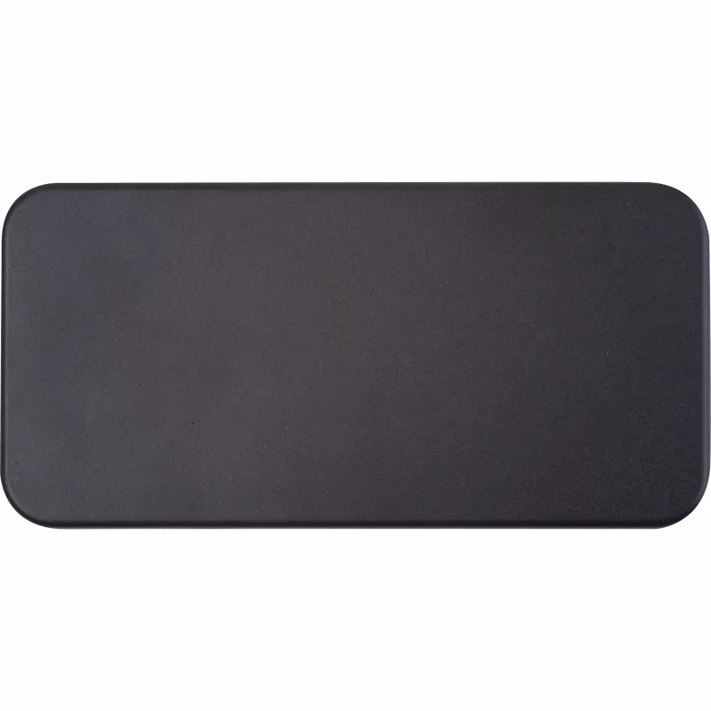 Power bank z ABS z recyklingu 10 000 mAh PRESTON - czarny (3549403)