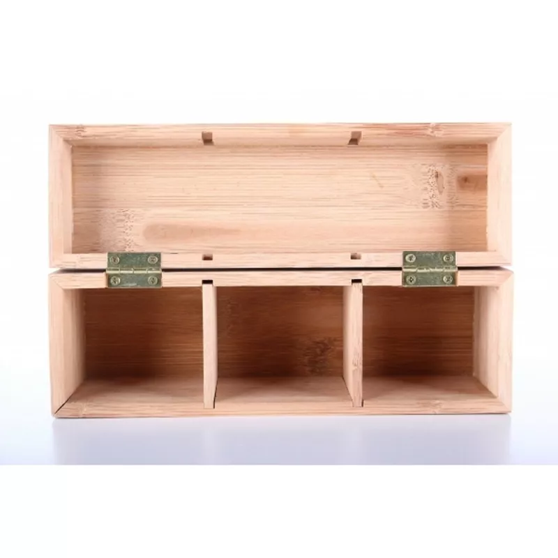 Pudełko na herbatę DAMASKUS - brązowy (331801)