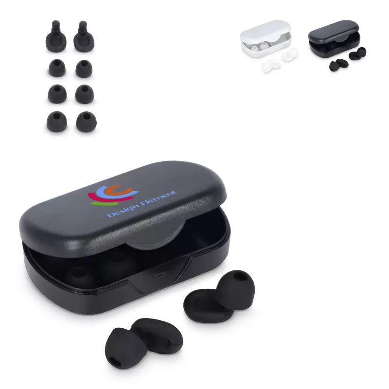 Zatyczki do uszu Travel-Comfort - biały (LT92742-N0001)