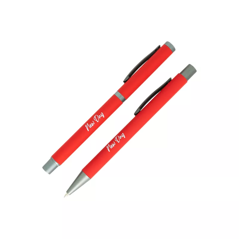 Reklamowy zestaw piśmienniczy Jetmore - czerwony (R02312.08.O)