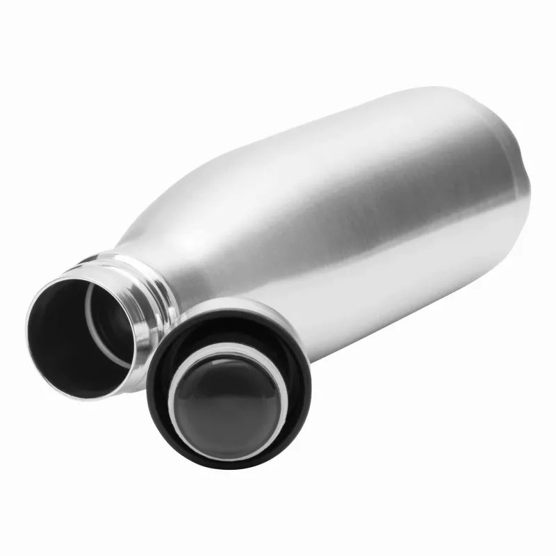 Butelka próżniowa o podwójnych ściankach - srebrny (56-0304430)