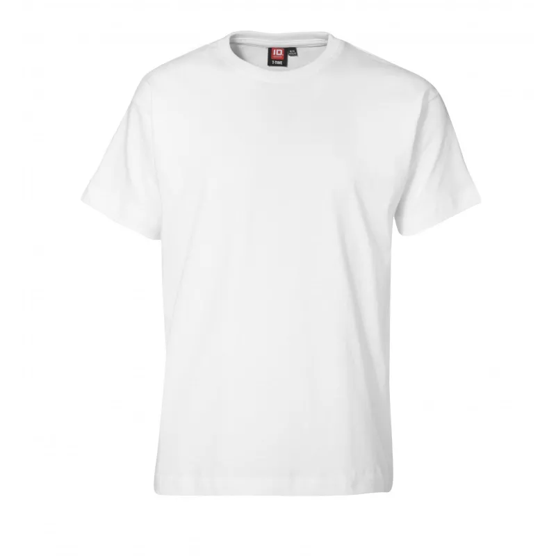 Koszulka bawełniana 175 g/m² ID T-TIME® 40510 - DZIECIĘCA - White (40510-WHITE)