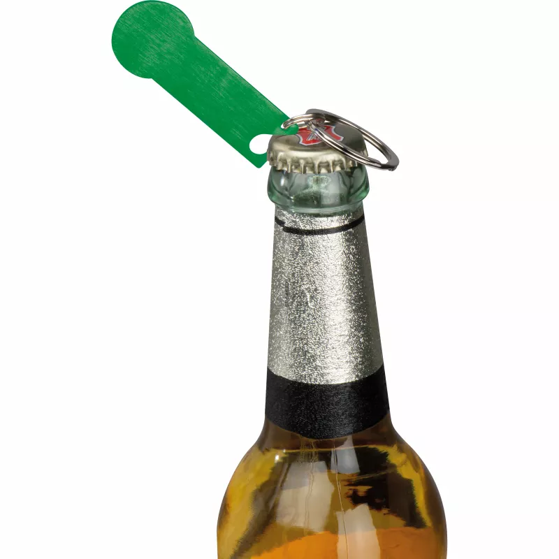 Brelok metalowy STICKIT - zielony (158309)