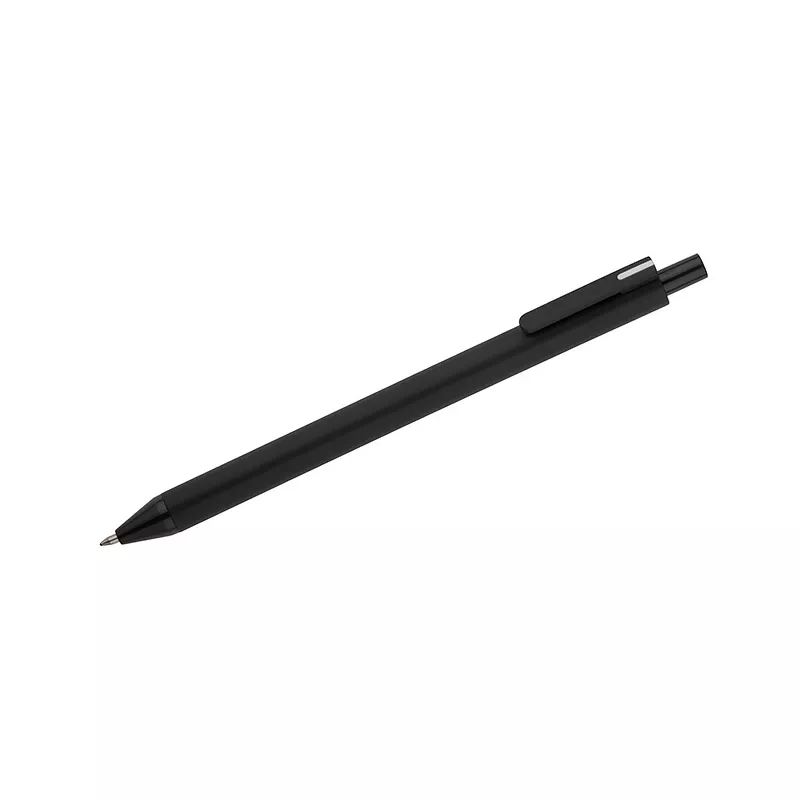 Długopis z powłoką soft touch FULKO - czarny (19829-02)