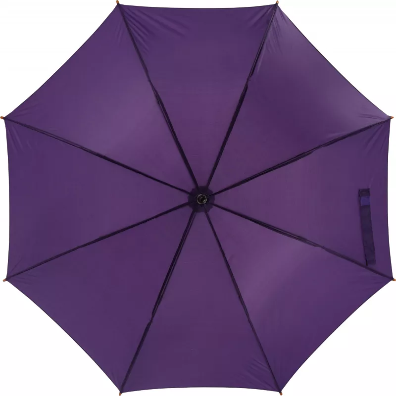 Parasol automatyczny drewniany Ø105 cm NANCY - fioletowy (513112)