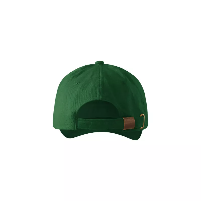Reklamowa czapka z daszkiem 5 panelowa Malfini 5P 307 - Zieleń butelkowa (ADLER307-ZIELEń BUTELKOWA)