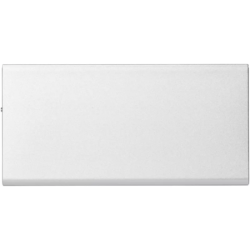 Aluminiowy power bank Plate 8000 mAh - Srebrny (12411201)
