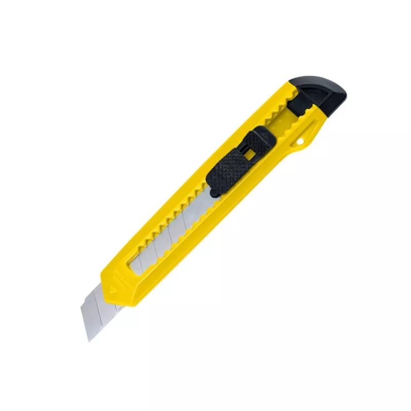 Duży nożyk do kartonu QUITO - żółty (900108)
