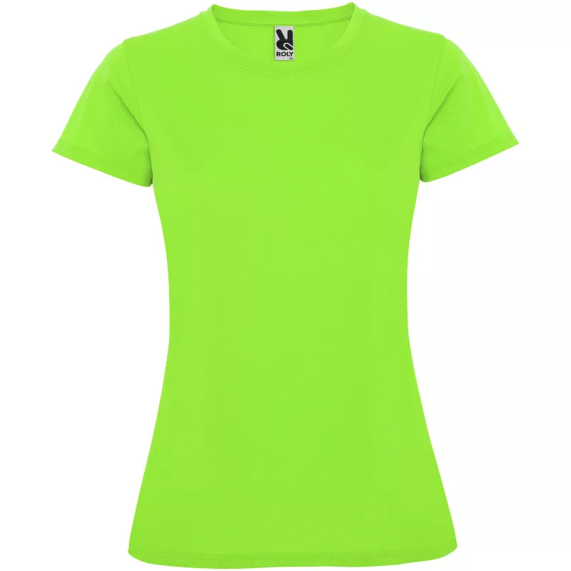 Damska koszulka poliestrowa 150 g/m² ROLY MONTECARLO WOMAN 0423 - Lime / Green Lime (R0423-LMGRLIME)