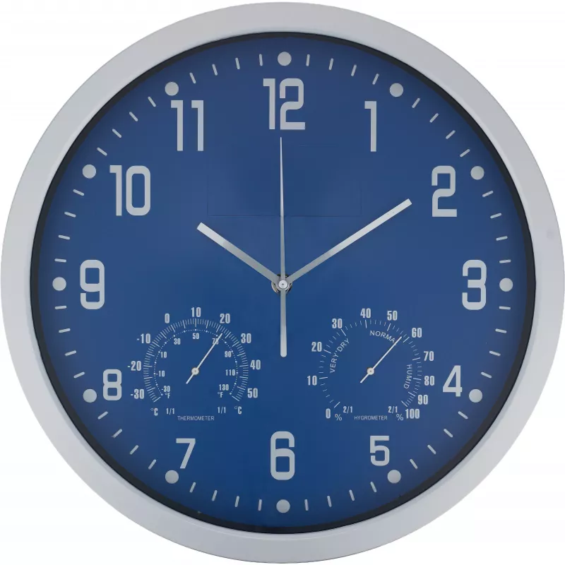 Zegar ścienny CrisMa MALCOLM - niebieski (4123804)