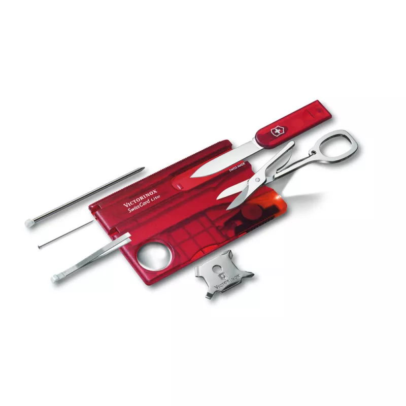 SwissCard Lite Victorinox - czerwony (07300T65)
