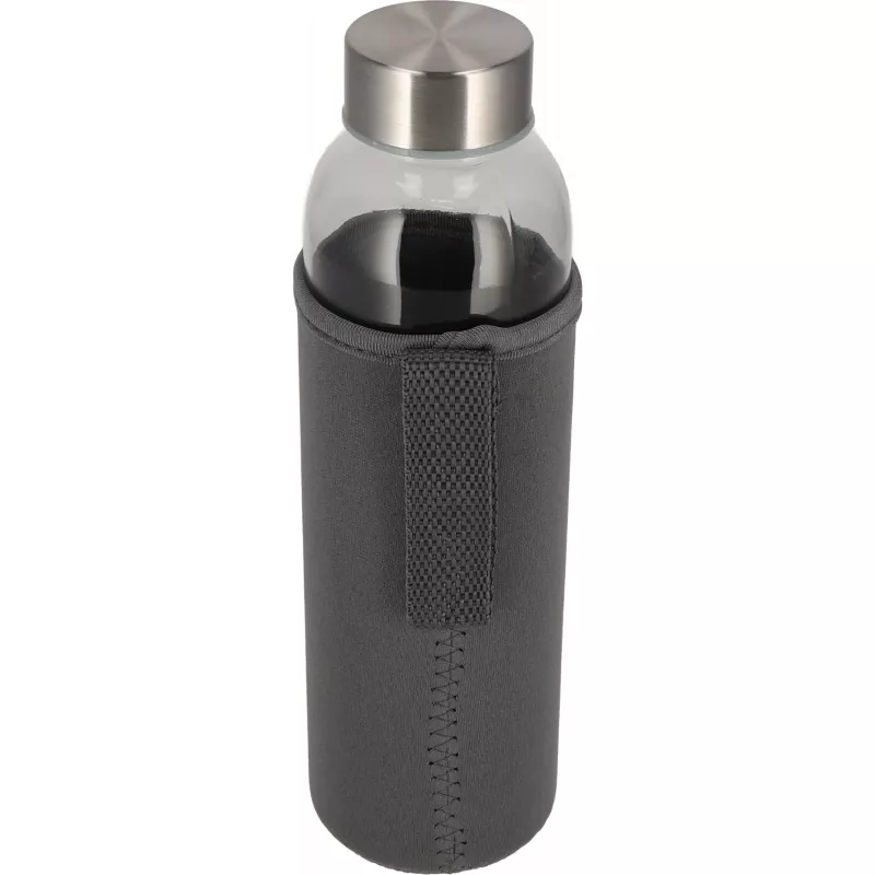 Butelka szklana KLAGENFURT 500 ml - szary (084207)