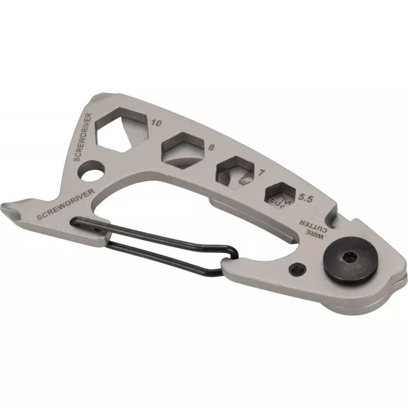 Brelok wielofunkcyjny BURUNDI Schwarzwolf - szary (F6000300AJ307)