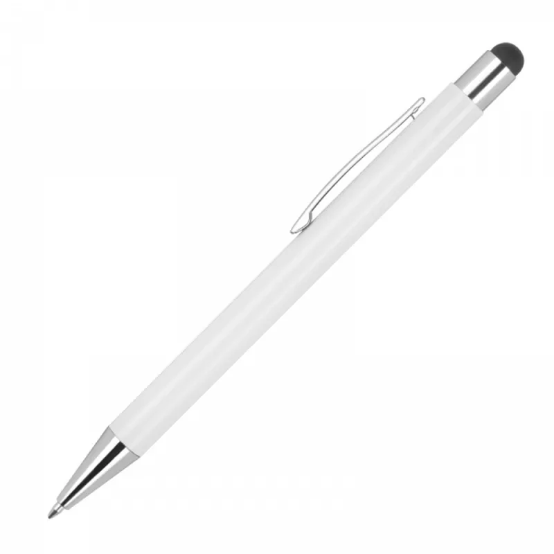 Długopis aluminiowy touch pen soft touch JEAN - czarny (1323803)