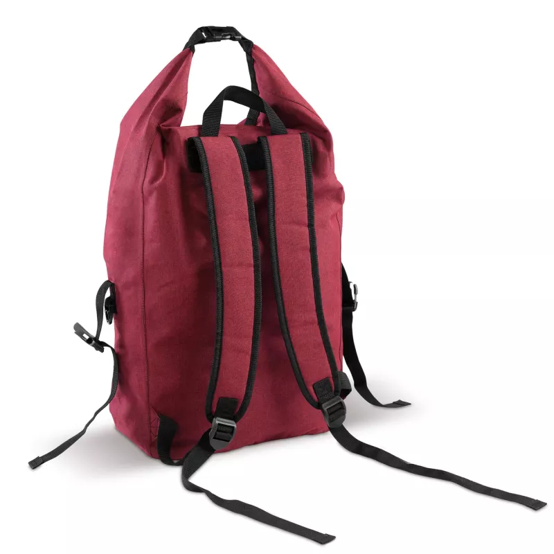 Wodoodporny plecak polyester 300D 20-22L - ciemnoczerwony (LT95129-N0020)