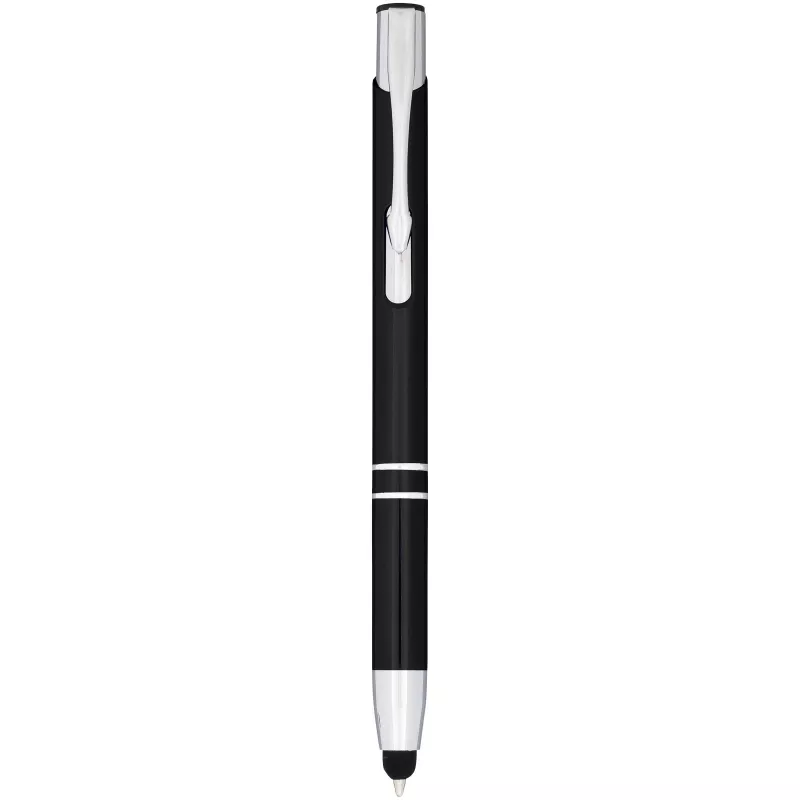 Długopis ze stylusem Moneta - Czarny (10729800)