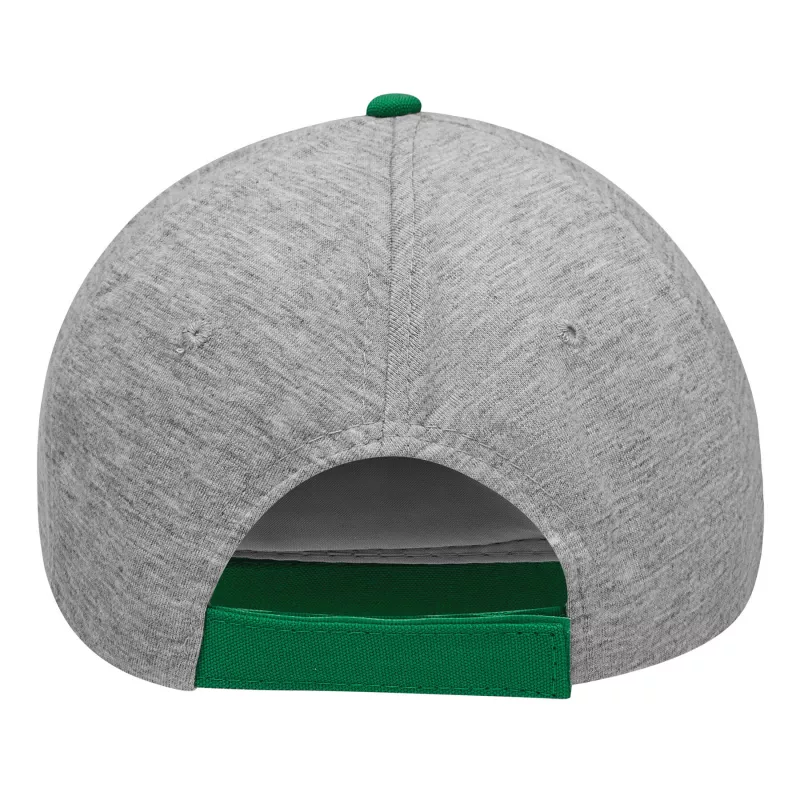 5 segmentowa czapka baseballowa - ciemnozielony, szary (56-0701605)