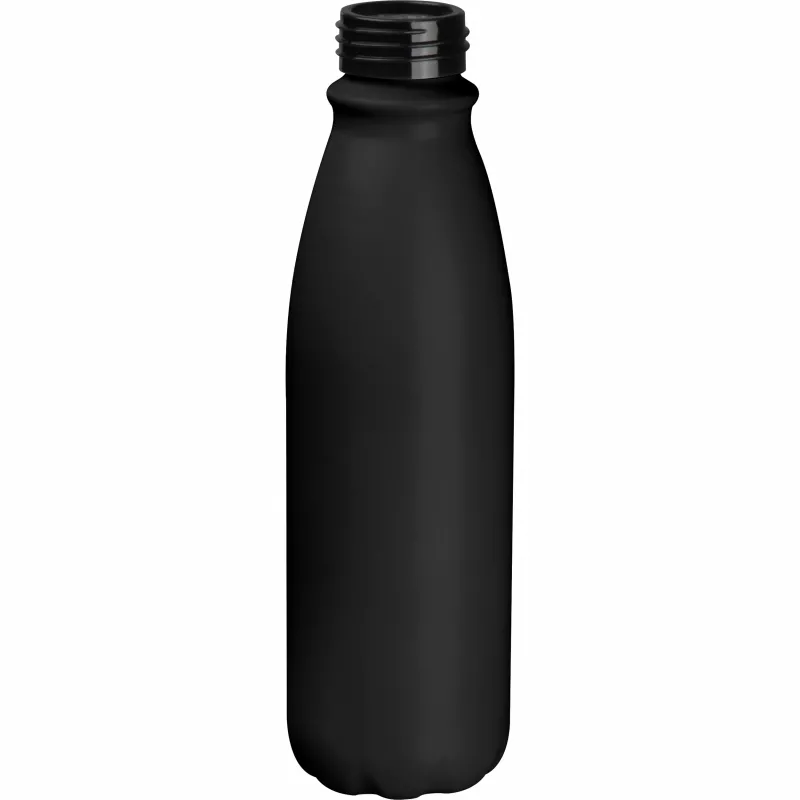 Butelka metalowa 600 ml - czarny (6151203)