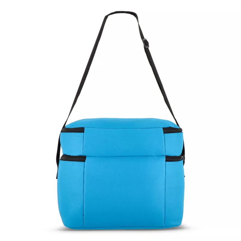 R-PET 600D Dwukomorowa torba chłodząca 30 x 20 x 25 cm 12L - jasnoniebieski (LT95393-N0012)