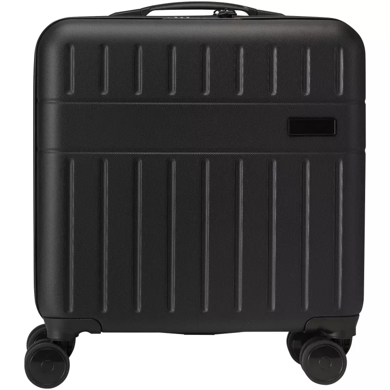 Rover - walizka na kółkach na laptop o przekątnej 16 cali, wykonana z materiałów z recyklingu (GRS), pojemność 30 litrów - Czarny (13015290)