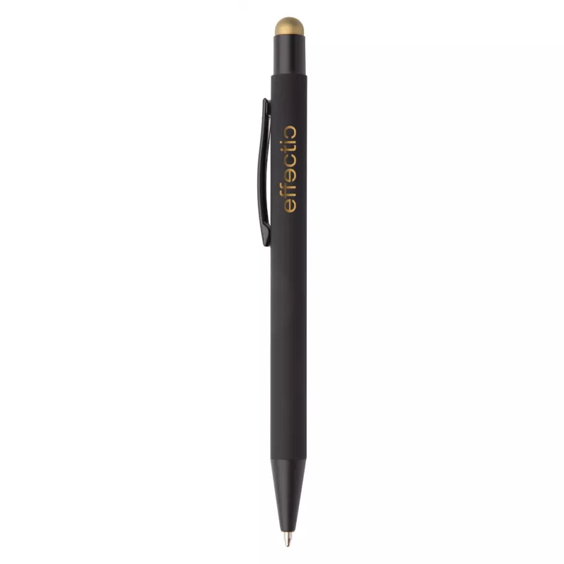 Długopis metalowy z kolorowym grawerem Pearly - złoty (AP845170-98)