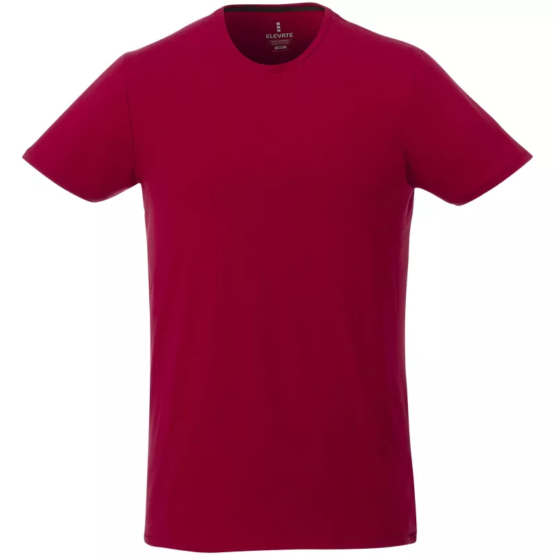 Męski organiczny t-shirt Balfour - Czerwony (38024-RED)