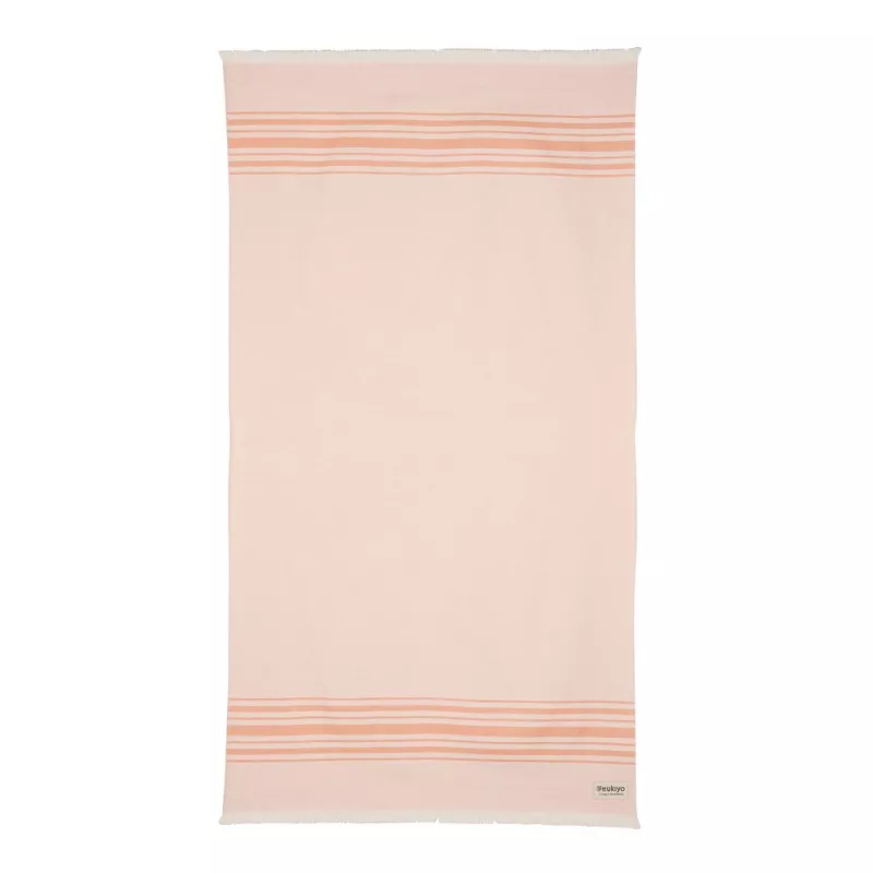 Ręcznik 100 x 180 cm Hammam Ukiyo Yumiko AWARE™ - różowy (P453.799)