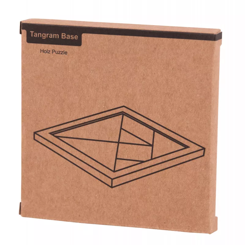 Drewniane puzzle - wielokolorowy (56-0501068)