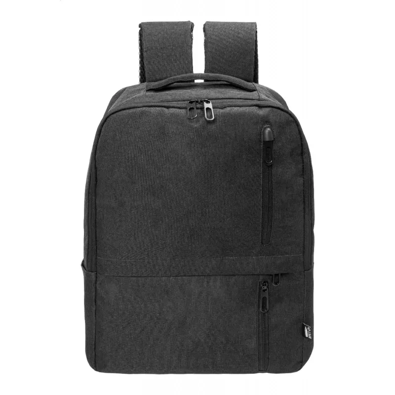 Lauder Plecak RPET - czarny (AP800075-10)