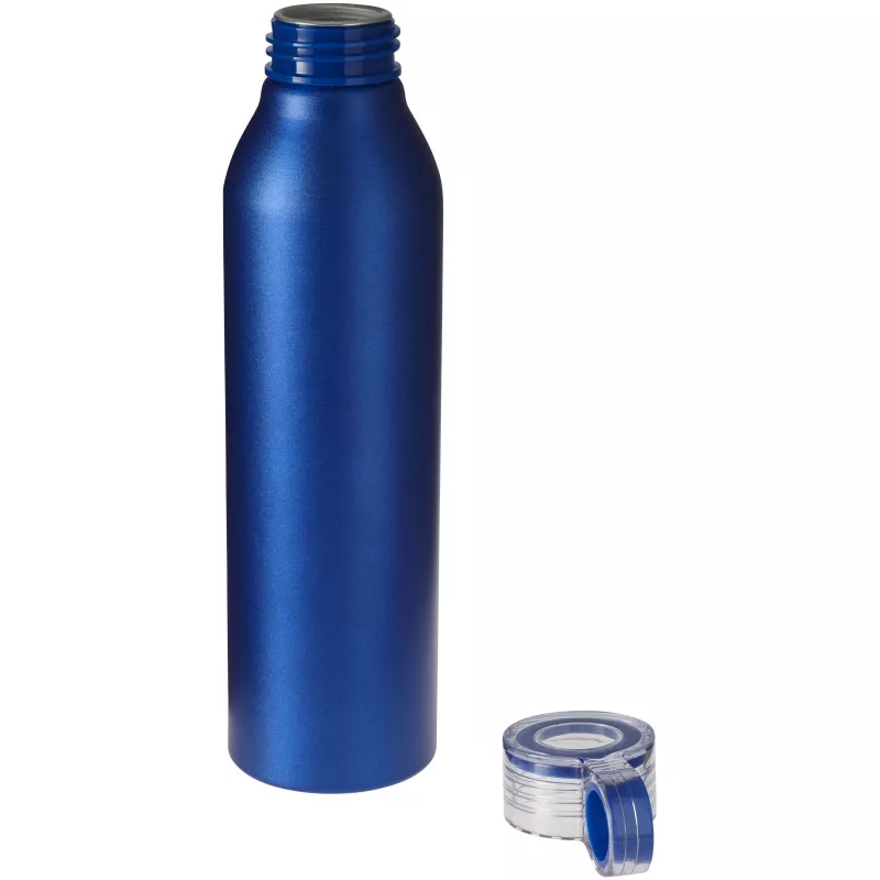 Aluminiowa butelka sportowa Grom 650 ml - Błękit królewski (10046302)