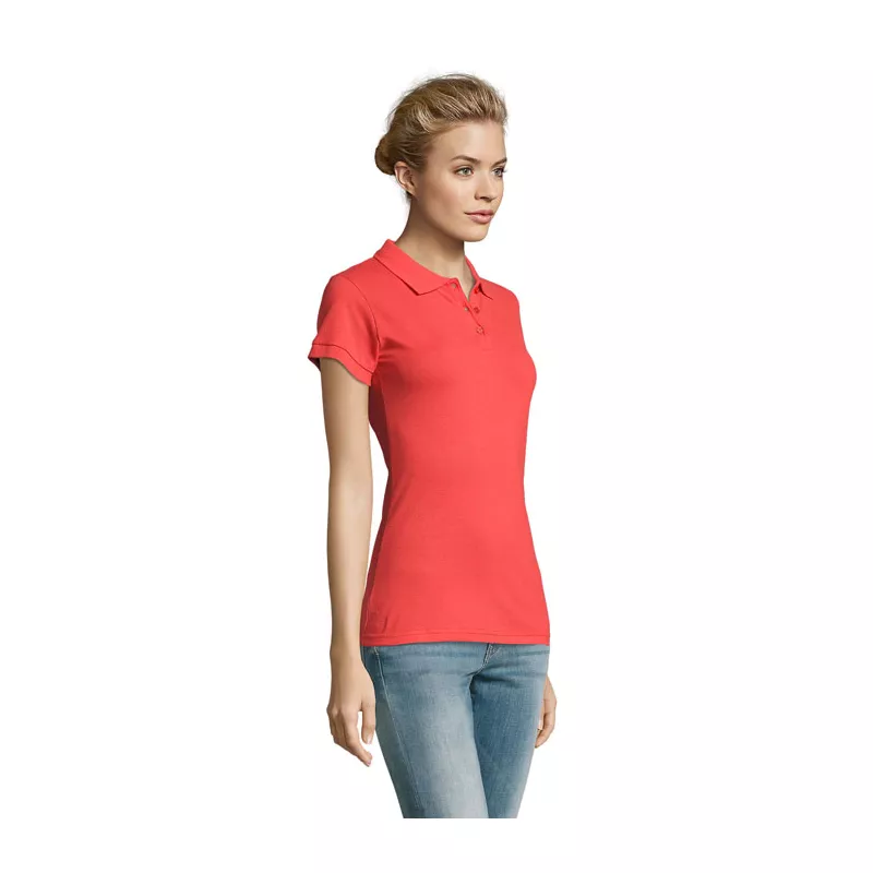 Polo damskie piqué 180 g/m² Sol's PERFECT WOMEN - Hibiscus (S11347-HI)