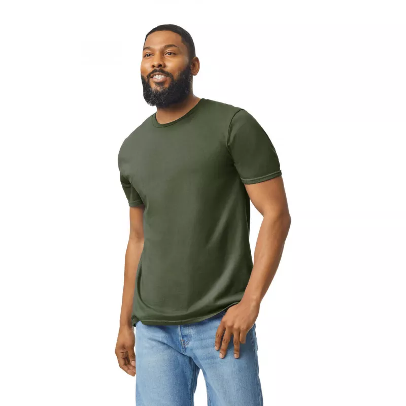 Koszulka bawełniana 150 g/m² Gildan SoftStyle™ 64000 - Military Green (64000-MILITARY GREEN)
