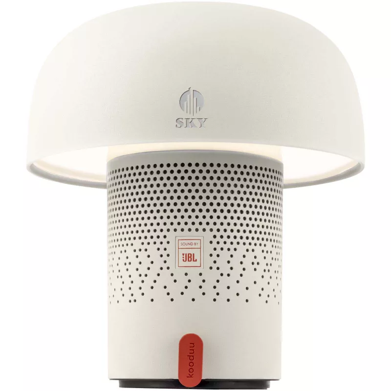 Kooduu Sensa Play przenośny głośnik JBL i lampa - Biały (12444401)