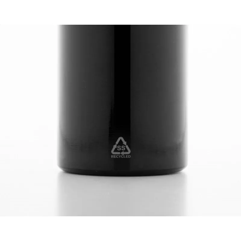 Ressuto XL butelka z ze stali nierdzewnej z recyklingu - czarny (AP808229-10)