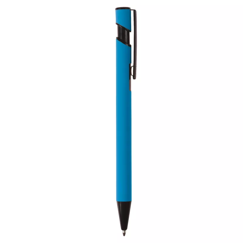 Długopis Valencia soft-touch - jasnoniebieski (LT87749-N0012)