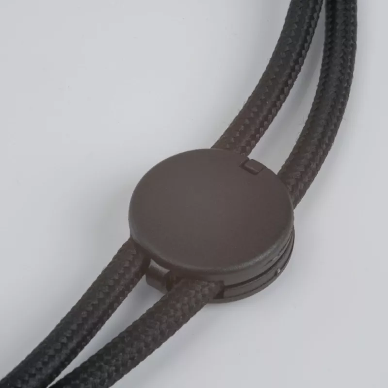 Smycz z ładowarką typu C LIAM - czarny (3498403)