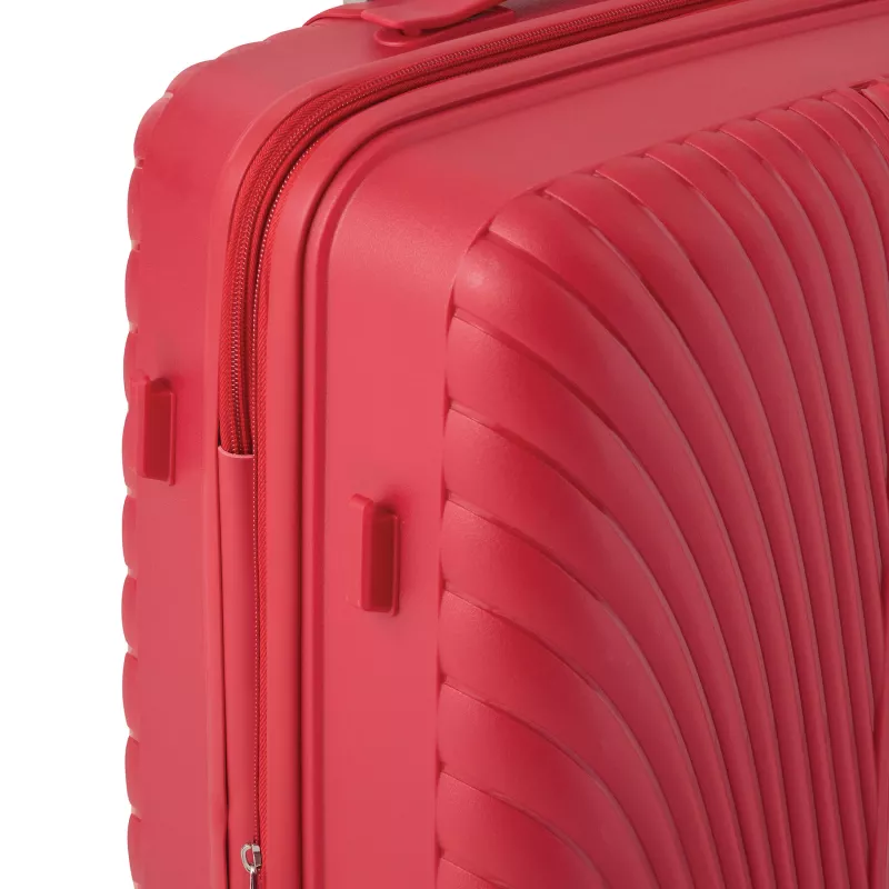 Zestaw walizek - czerwony (56-2210032)